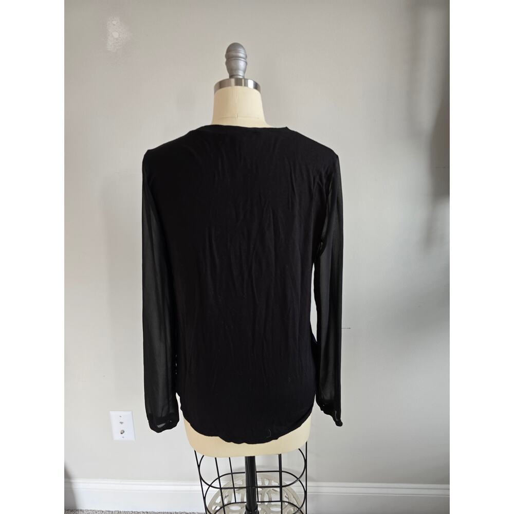BCBGeneration Sheer Top - Picture 4 of 6
